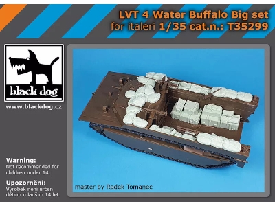 Lvt-4 Water Buffalo Accessories Set Big Set For Italeri - zdjęcie 1