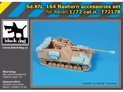 Sd.Kfz. 164 Nashorn Accessories Set For Revell - zdjęcie 1