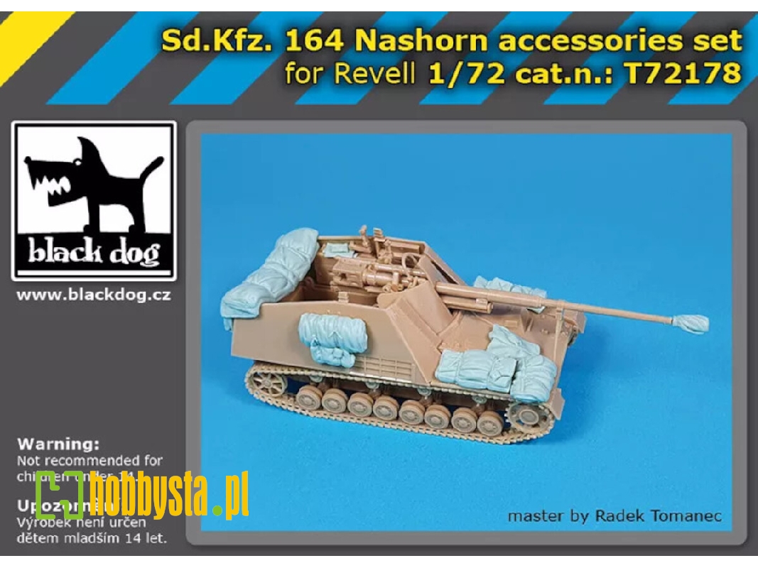 Sd.Kfz. 164 Nashorn Accessories Set For Revell - zdjęcie 1 Sd.Kfz. 164 Nashorn Accessories Set For Revell - zdjęcie 1