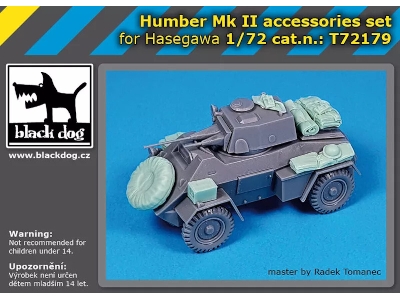 Humber Mk Ii Accessories Set For Hasegawa - zdjęcie 1