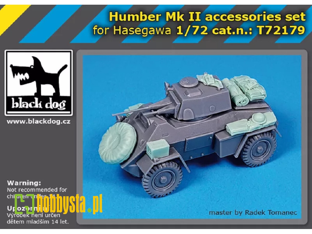 Humber Mk Ii Accessories Set For Hasegawa - zdjęcie 1 Humber Mk Ii Accessories Set For Hasegawa - zdjęcie 1
