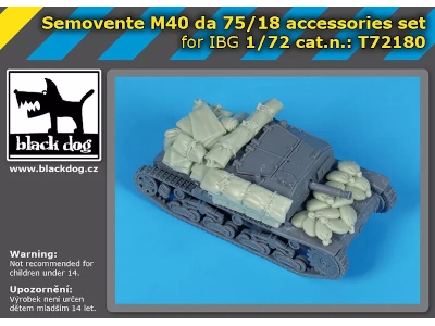Semovente M 40 Da 75/18 Accessories Set For Ibg - zdjęcie 1