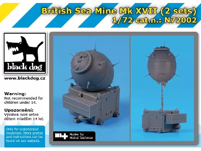 British Sea Mine Mk Xvii (2pcs) - zdjęcie 1