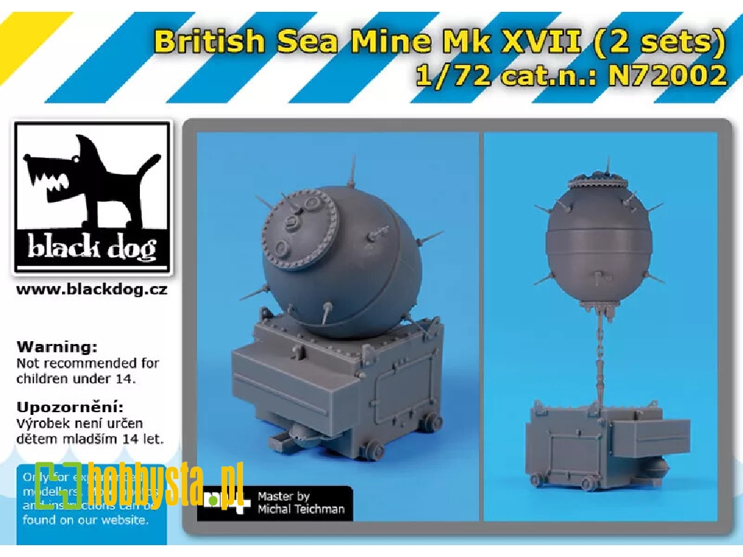 British Sea Mine Mk Xvii (2pcs) - zdjęcie 1 British Sea Mine Mk Xvii (2pcs) - zdjęcie 1