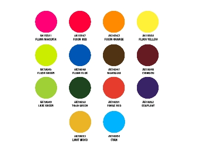 Ak 16055 Special Box Full Range The Inks - zdjęcie 6