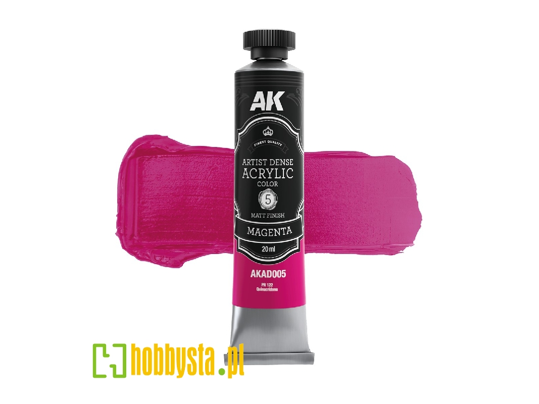 Ak Ad005 Magenta - Artistic Dense Acrylic - zdjęcie 1 Ak Ad005 Magenta - Artistic Dense Acrylic - zdjęcie 1