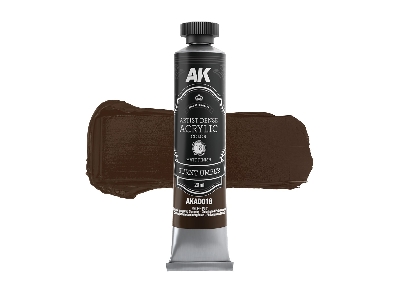 Ak Ad018 Burnt Umber - Artistic Dense Acrylic - zdjęcie 1