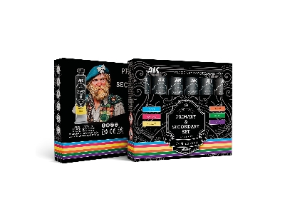 Ak Ad102 Primary & Secondary Set - Artistic Dense Acrylic Color - zdjęcie 1