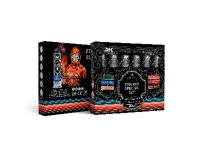 Ak Ad103 Figures Special Set - Artistic Dense Acrylic Color - zdjęcie 1