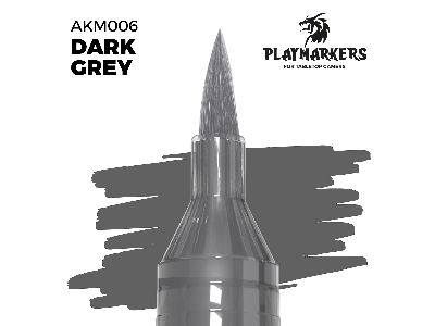 Ak M006 Dark Grey - Playmarker - zdjęcie 1