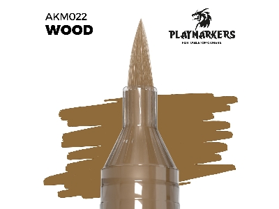 Ak M022 Wood - Playmarker - zdjęcie 1