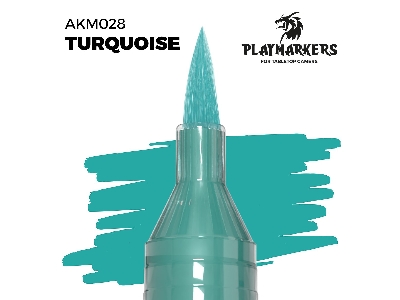 Ak M028 Turquoise - Playmarker - zdjęcie 1