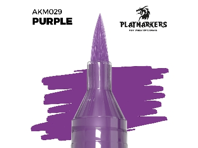 Ak M029 Purple - Playmarker - zdjęcie 1