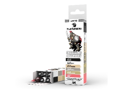 Ak M102 Skeletons & Zombies - Playmarker Set - zdjęcie 1