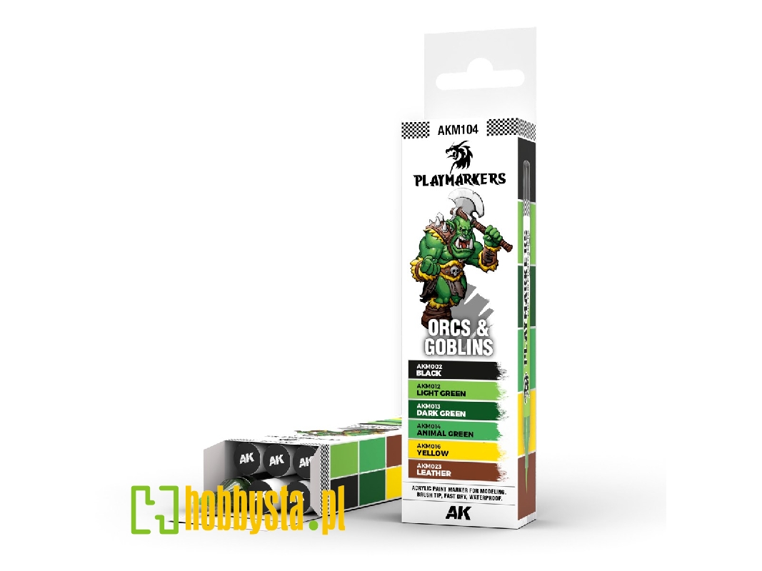 Ak M104 Orcs & Goblins - Playmarker Set - zdjęcie 1 Ak M104 Orcs & Goblins - Playmarker Set - zdjęcie 1
