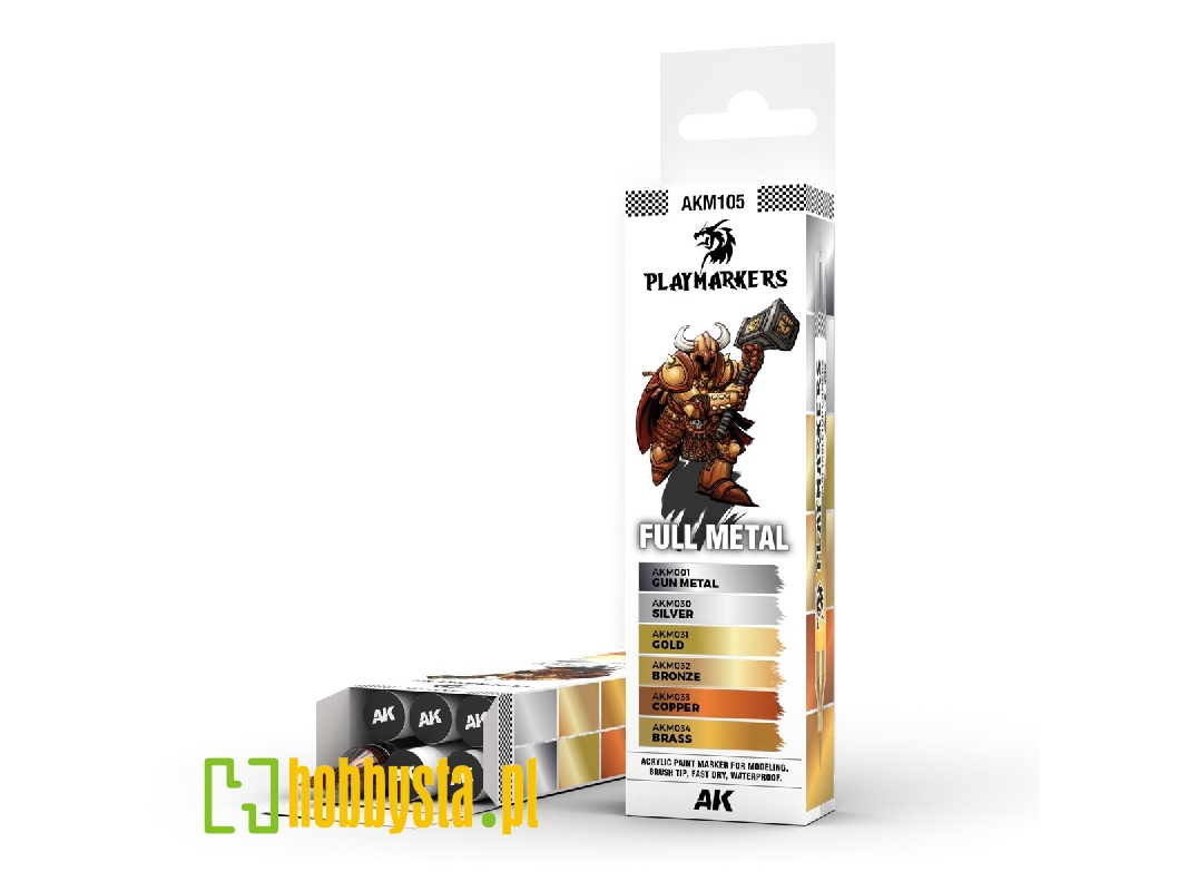 Ak M105 Full Metal - Playmarker Set - zdjęcie 1 Ak M105 Full Metal - Playmarker Set - zdjęcie 1