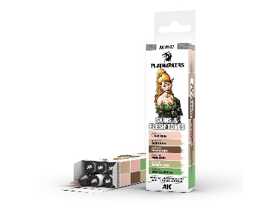 Ak M107 Skins & Flesh Tones - Playmarker Set - zdjęcie 1