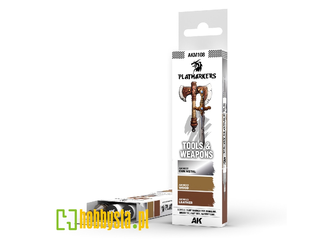 Ak M108 Tools & Weapons - Playmarker Set - zdjęcie 1 Ak M108 Tools & Weapons - Playmarker Set - zdjęcie 1