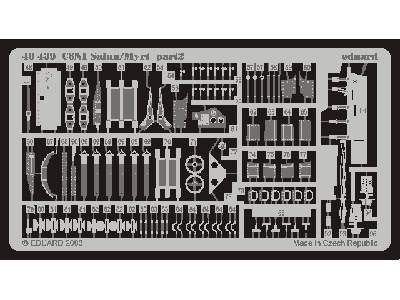  C6N1 Saiun/ Myrt 1/48 - Hasegawa - blaszki - zdjęcie 3