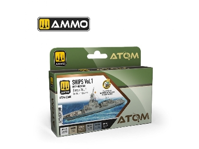 Atom-20600 Beginners Set - Ships Vol.1 - zdjęcie 1