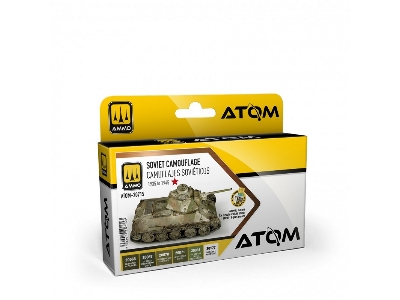 Atom-20715 1935-1945 Soviet Camouflage Colors Set - zdjęcie 1