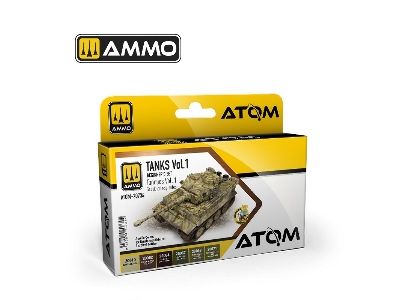 Atom-20734 Beginners Set - Tanks Vol. 1 - zdjęcie 1