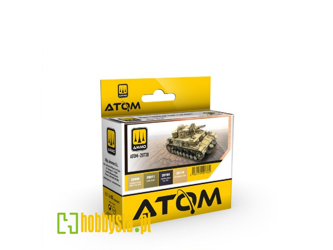 Atom-20738 D.A.K Colors Wwii Set - zdjęcie 1 Atom-20738 D.A.K Colors Wwii Set - zdjęcie 1