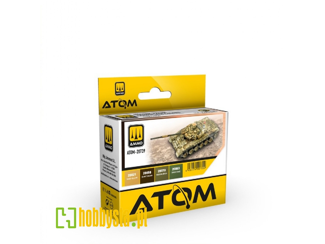 Atom-20739 Modern Syria Camouflage Colors Set - zdjęcie 1 Atom-20739 Modern Syria Camouflage Colors Set - zdjęcie 1