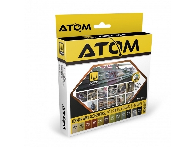 Atom-20745 German Wwii Accessories Set - zdjęcie 1