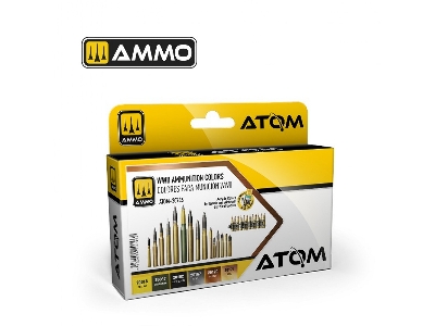 Atom-20746 Wwii Ammunition Colors - zdjęcie 1