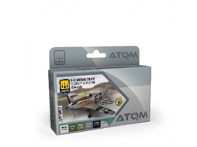 Atom-20907 P-51 Mustang Colors Set - zdjęcie 1