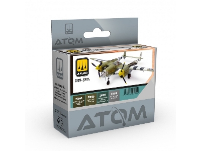 Atom-20914 Usaaf Wwii Colors Set - zdjęcie 1