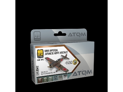 Atom-20927 Wwii Imperial Japanese Army Aicraft Set - zdjęcie 1