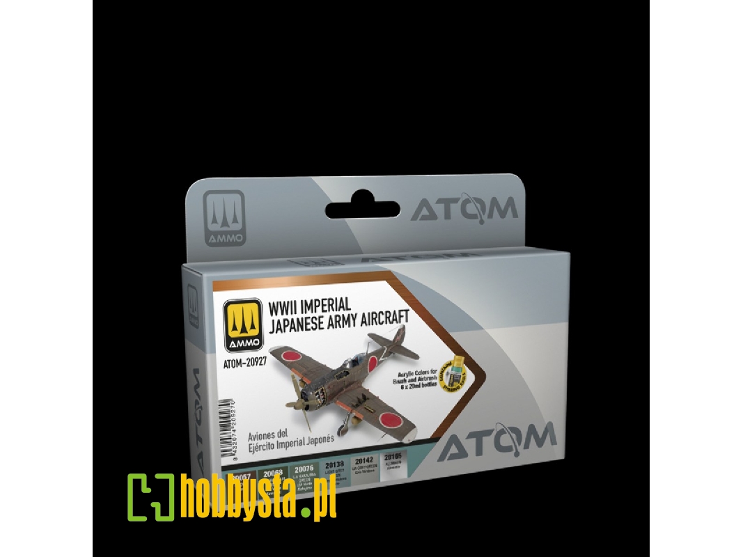 Atom-20927 Wwii Imperial Japanese Army Aicraft Set - zdjęcie 1 Atom-20927 Wwii Imperial Japanese Army Aicraft Set - zdjęcie 1