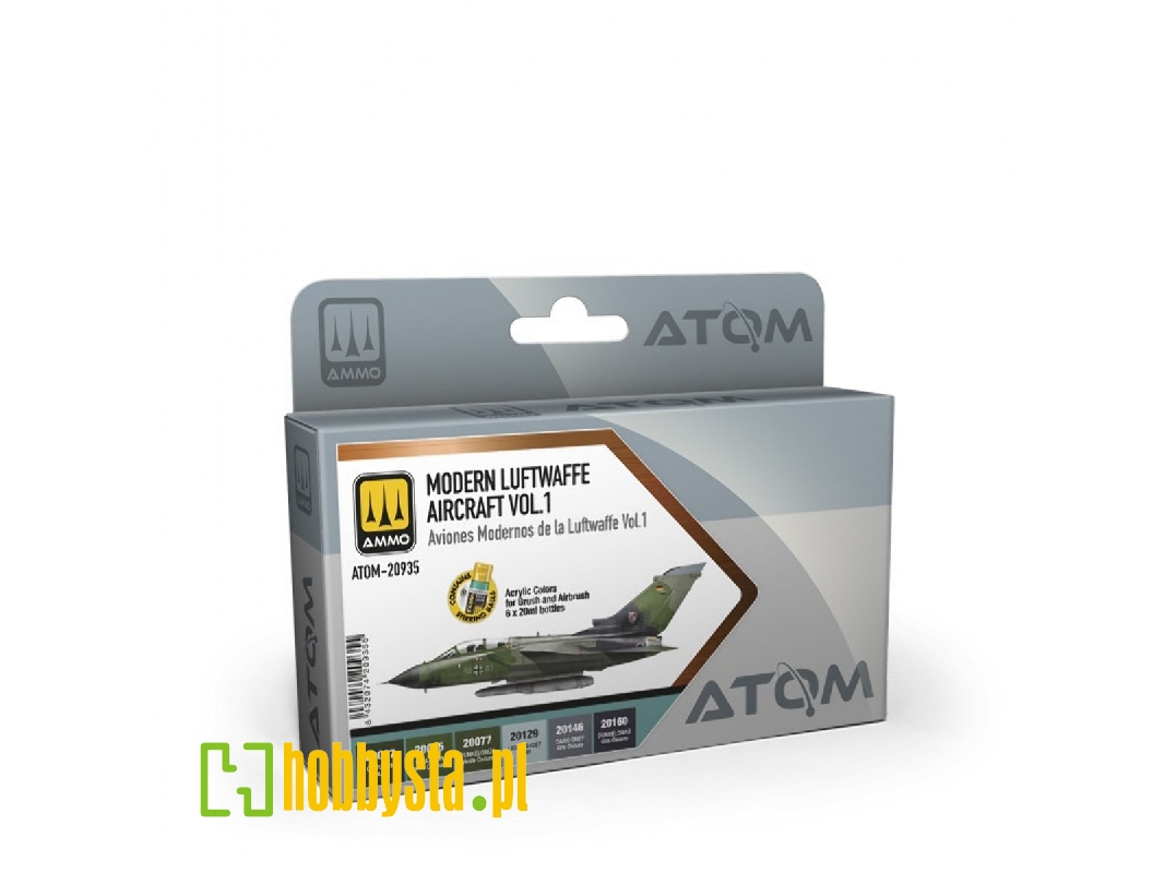 Atom-20935 Modern Lufttwaffe Aircraft Vol. 1 Set - zdjęcie 1 Atom-20935 Modern Lufttwaffe Aircraft Vol. 1 Set - zdjęcie 1
