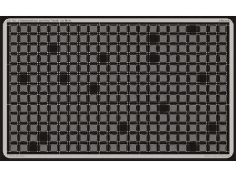 Cammouflage netting British 1/35 - blaszki - zdjęcie 1 Cammouflage netting British 1/35 - blaszki - zdjęcie 1