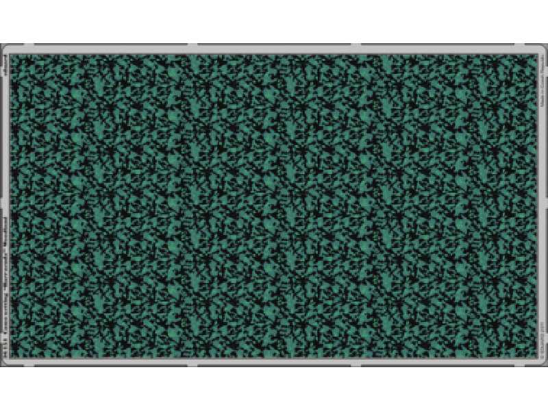 Camo netting Barracuda Woodland 1/35 - blaszki - zdjęcie 1 Camo netting Barracuda Woodland 1/35 - blaszki - zdjęcie 1