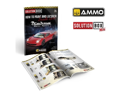 Solution Book 24 - How To Paint And Lacquer Scale Cars (English, Spanish, French, German) - zdjęcie 2