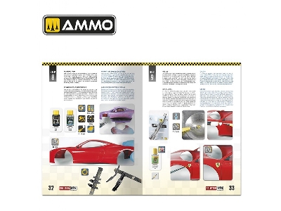Solution Book 24 - How To Paint And Lacquer Scale Cars (English, Spanish, French, German) - zdjęcie 4