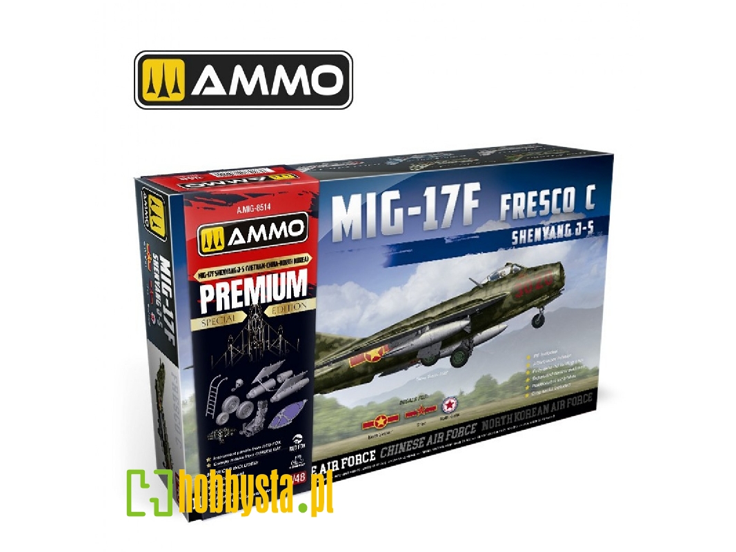 Mig-17 F / Shenyang J-5 - Vietnam China And North Korea Service (Premium Edition) - zdjęcie 1 Mig-17 F / Shenyang J-5 - Vietnam China And North Korea Service (Premium Edition) - zdjęcie 1
