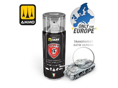 A.Mig Tth121 Transparent Satin Varnish (Titans Hobby) - zdjęcie 1