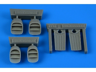 Harrier Av-8a/Gr.1/Gr.3/Frs.1 Exhaust Nozzles (Fujimi) - zdjęcie 1