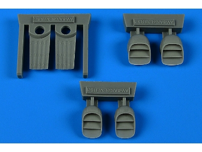 Harrier Av-8a/Gr.1/Gr.3/Frs.1 Exhaust Nozzles (Esci/Italeri) - zdjęcie 1