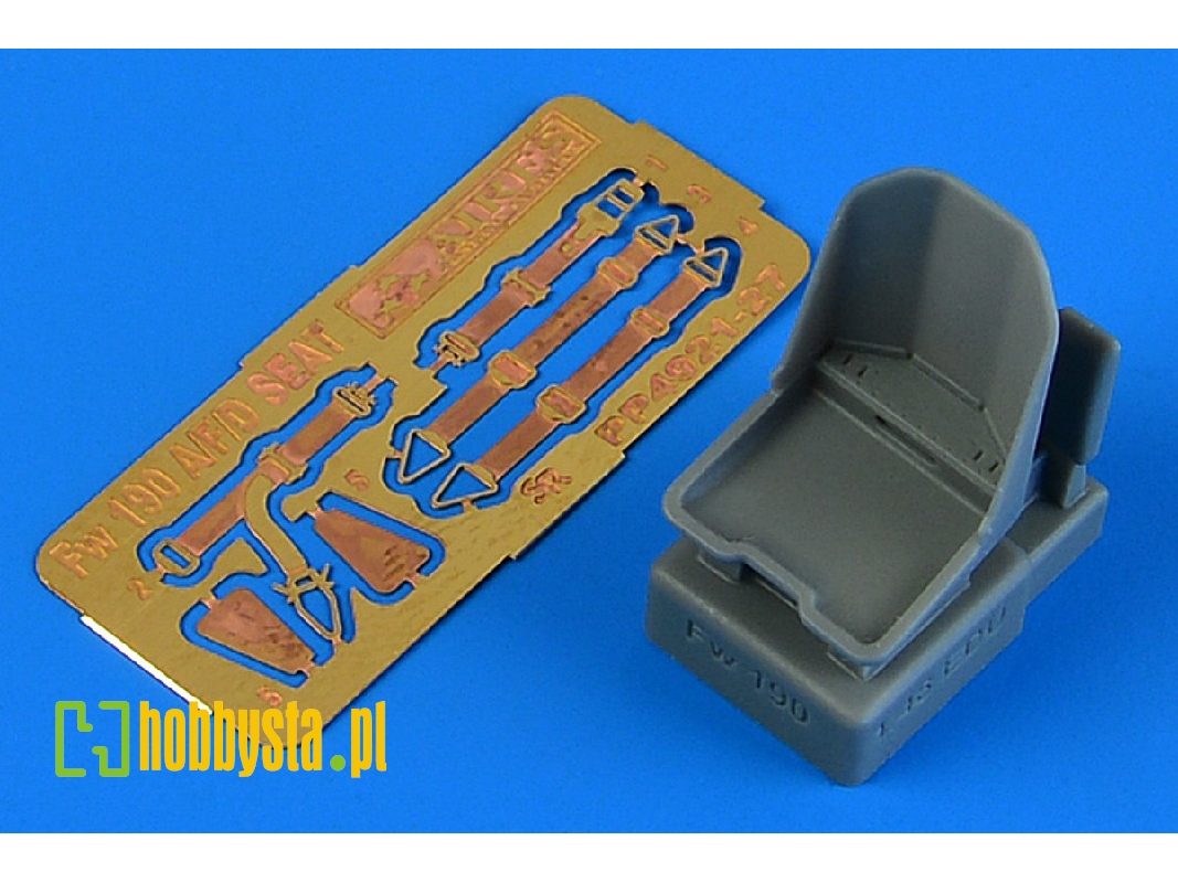 Fw 190a/F/D Seat (Eduard) - zdjęcie 1 Fw 190a/F/D Seat (Eduard) - zdjęcie 1