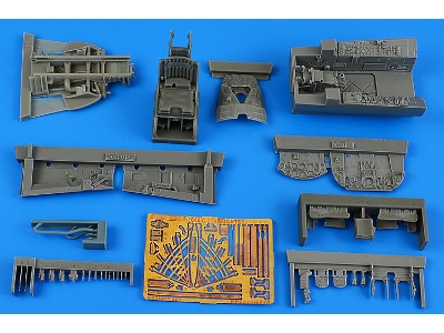 F-104a Starfighter Cockpit Set - Late Version (Italeri) - zdjęcie 1