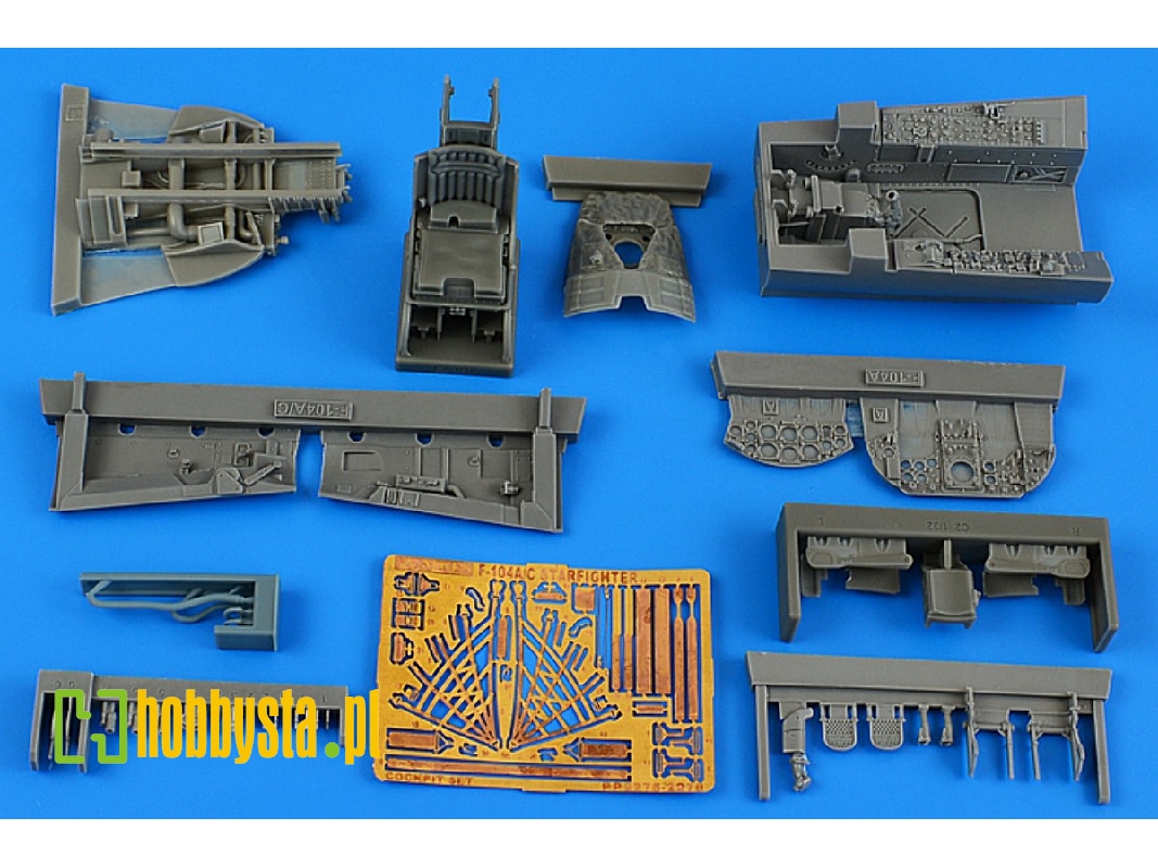 F-104a Starfighter Cockpit Set - Late Version (Italeri) - zdjęcie 1 F-104a Starfighter Cockpit Set - Late Version (Italeri) - zdjęcie 1