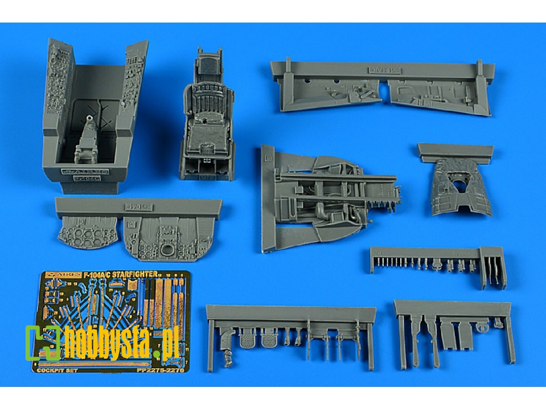 F-104c Starfighter Cockpit Set (Italeri) - zdjęcie 1 F-104c Starfighter Cockpit Set (Italeri) - zdjęcie 1