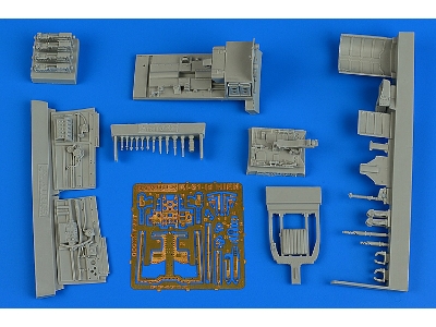 Ki-61 Id cockpit set - Tamiya - zdjęcie 1