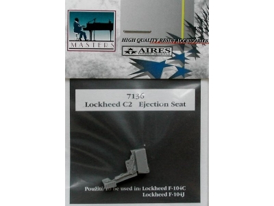 Lockheed C2 seat for F-104C  - zdjęcie 1