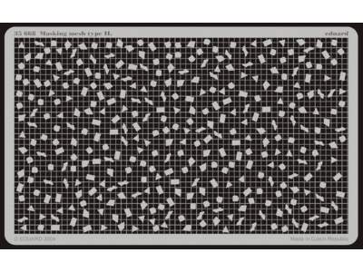  Camouflage netting type II 1/35 - blaszki - zdjęcie 1